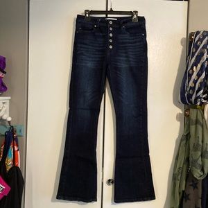 Kancan petite flared jeans